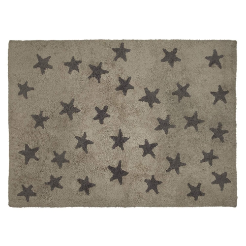 Ковер стираемый Lorena Canals Stars linen-grey 120*160